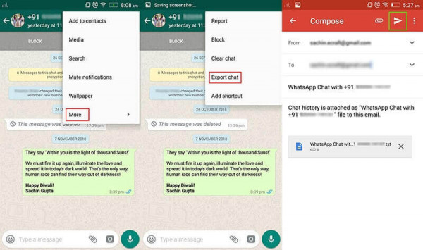 Как перенести чаты WhatsApp с Android на iOS: 4 способа