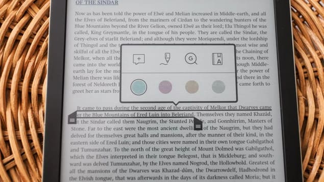 Работа с текстом на PocketBook InkPad Color