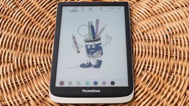 Приложение-раскраска PocketBook InkPad Color