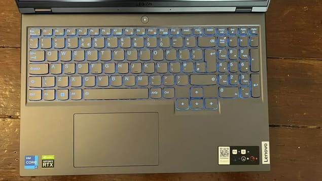 Клавиатура и тачпад Lenovo Legion 5i Pro