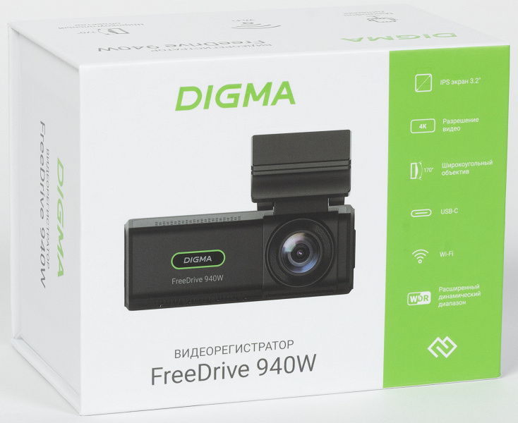 Автомобильный видеорегистратор Digma FreeDrive 940W: компактный регистратор без излишеств, но с Wi-Fi