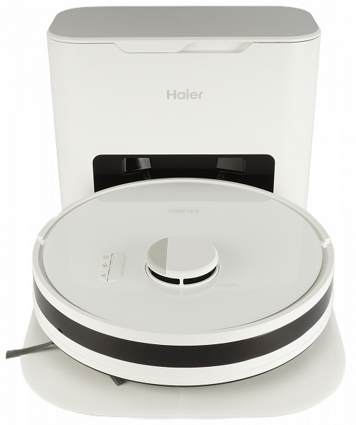 Робот-пылесос Haier HSR Pro R2 со станцией самоочистки: для сухой и влажной уборки